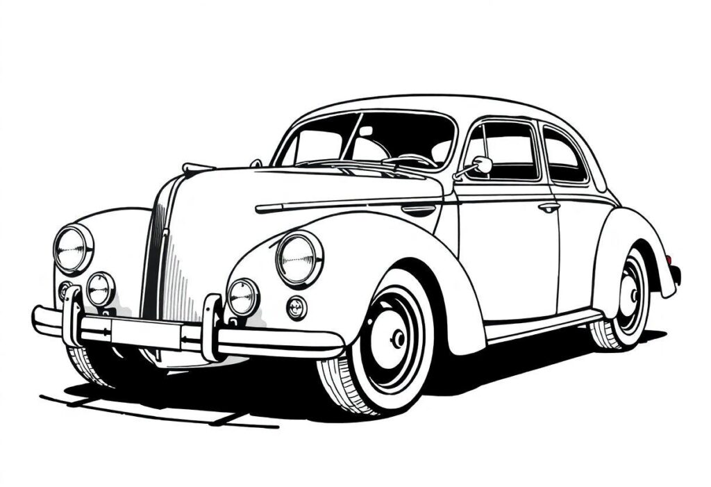 Carros Desenho Para Imprimir: Tunados E Clássicos