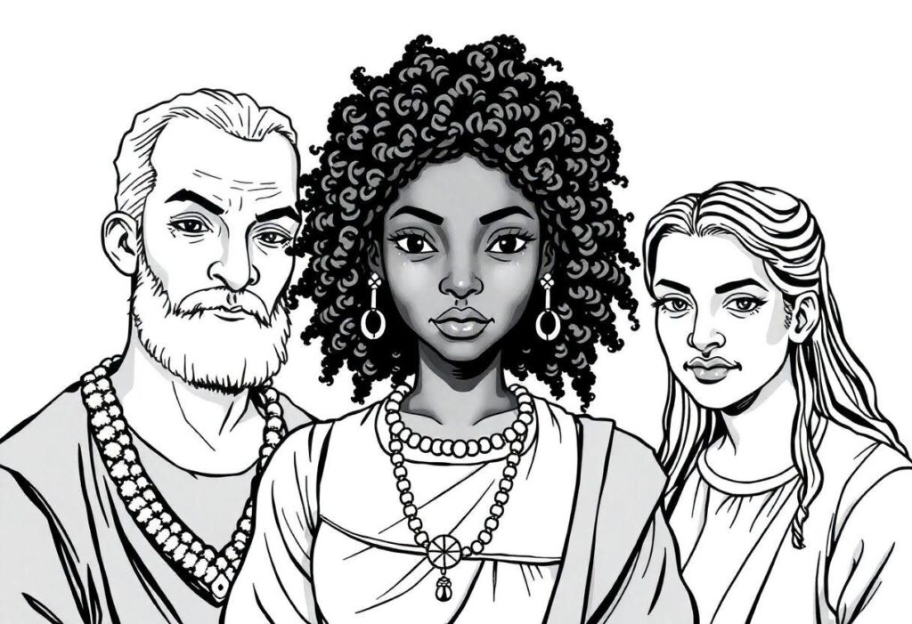 Consciência Negra Desenho Para Imprimir: Personalidades Históricas