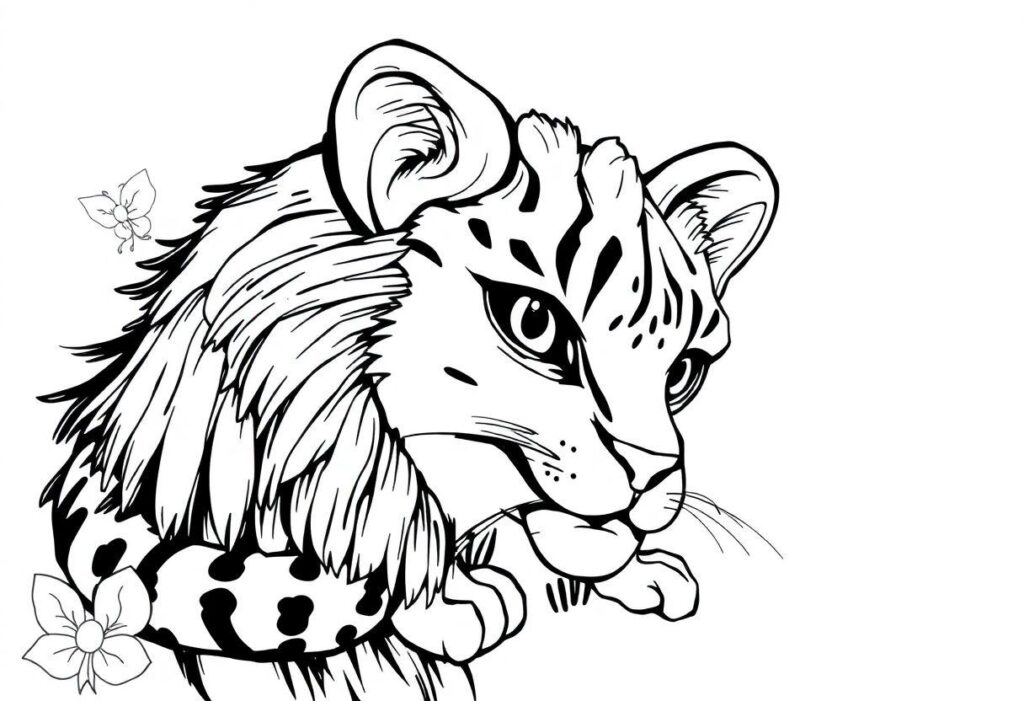 DESENHO PARA IMPRIMIR E PINTAR COM DETALHES INCRÍVEIS