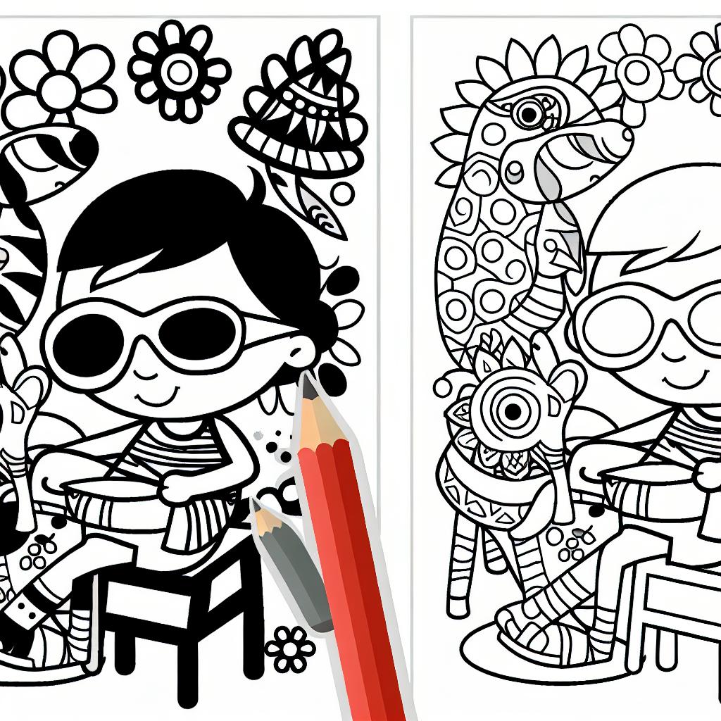 DESENHO PARA PINTAR E IMPRIMIR ONLINE E OFFLINE PARA TODOS