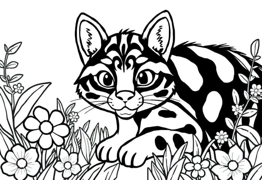 DESENHOS PARA COLORIR ANIMAIS SELVAGENS E DOMÉSTICOS