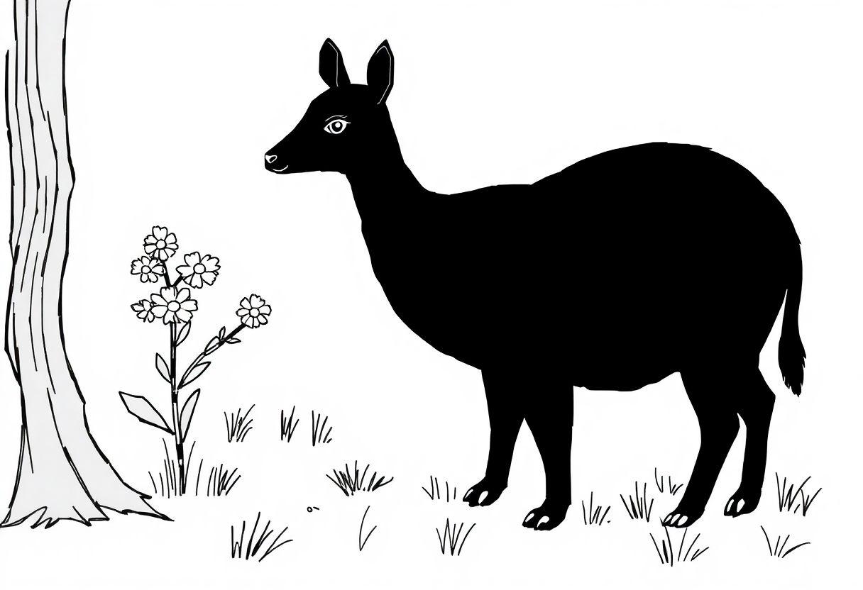 DESENHOS PARA COLORIR CAPIVARA BRASILEIRA FOFA