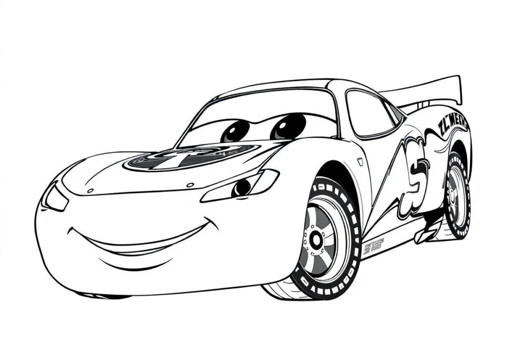 DESENHOS PARA COLORIR CARROS RELÂMPAGO MCQUEEN DISNEY