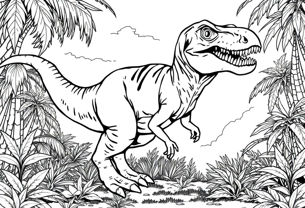DESENHOS PARA COLORIR DINOSSAURO JURASSIC WORLD REALISTAS