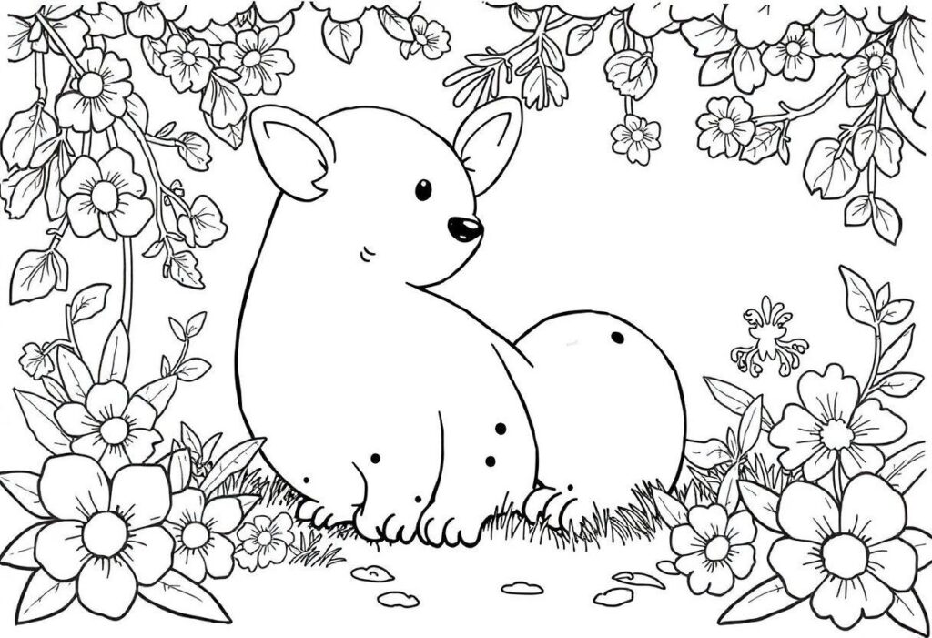 DESENHOS PARA COLORIR E IMPRIMIR PDF A4 GRANDE