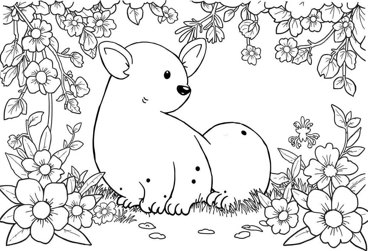 DESENHOS PARA COLORIR E IMPRIMIR PDF A4 GRANDE