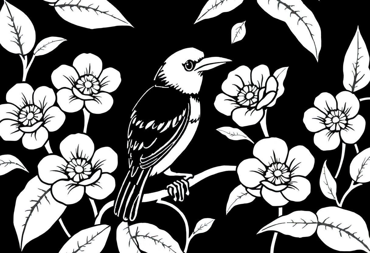 DESENHOS PARA COLORIR FLORES JARDIM E PRIMAVERA