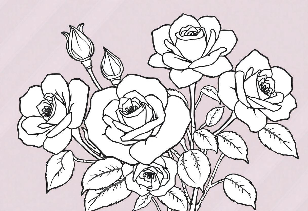 DESENHOS PARA COLORIR FLORES MANDALAS E ROSAS