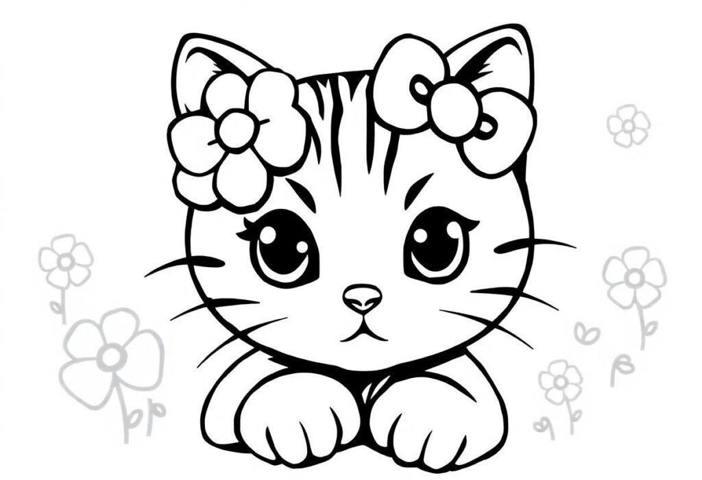DESENHOS PARA COLORIR HELLO KITTY E SUA TURMA