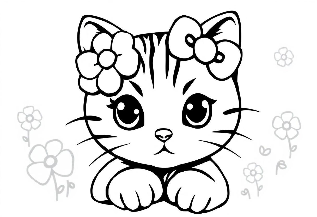 DESENHOS PARA COLORIR HELLO KITTY E SUA TURMA