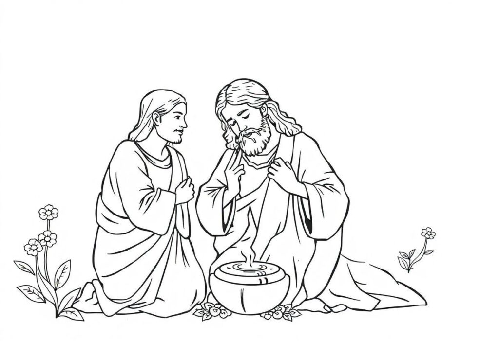 DESENHOS PARA COLORIR JESUS RESSURREIÇÃO E AMOR