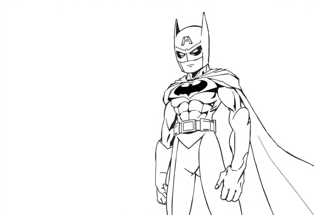 DESENHOS PARA COLORIR SUPER HEROIS DC E MARVEL COMICS