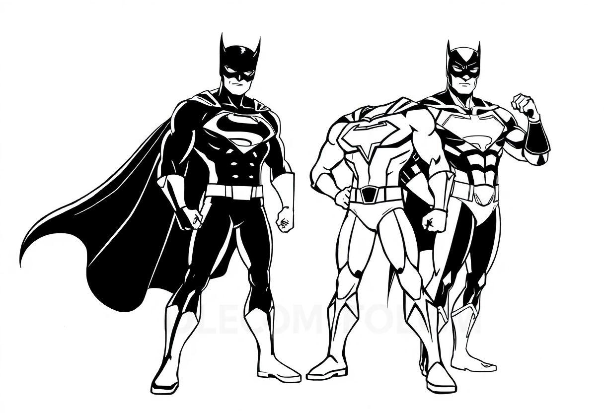 DESENHOS PARA COLORIR SUPER HEROIS VINGADORES E LIGA
