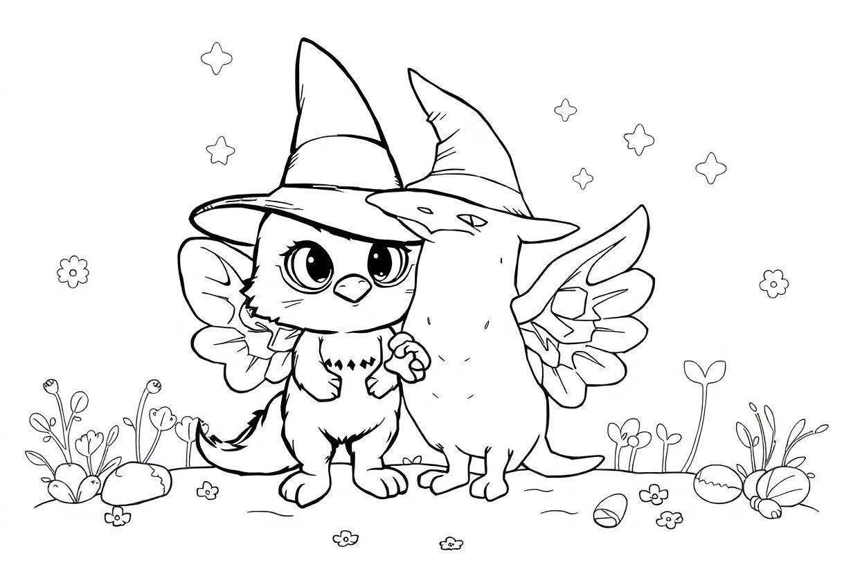 DESENHOS PARA COLORIR UNICÓRNIO FOFOS E MAGICOS