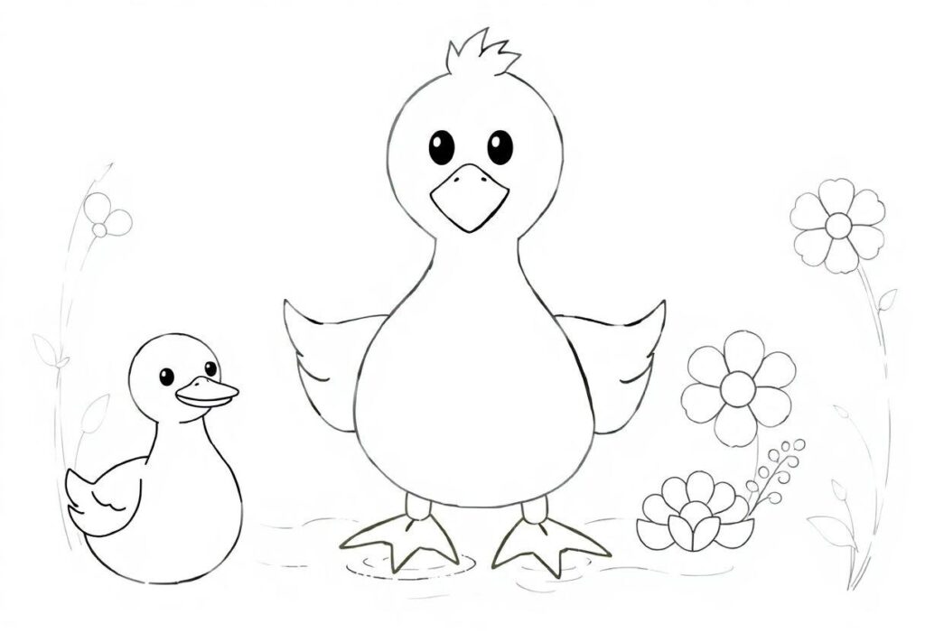 DESENHOS PARA IMPRIMIR PAPER DUCK COM ROUPINHAS E ACESSÓRIOS