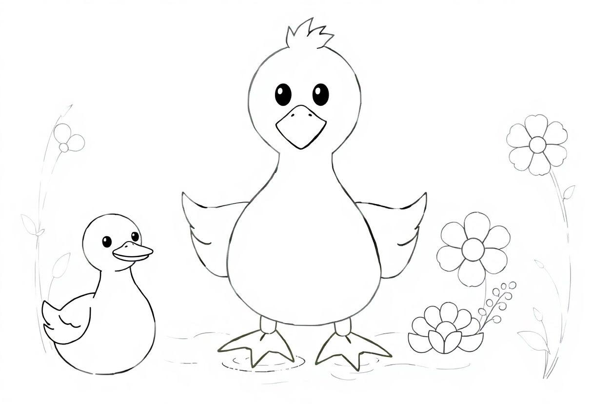 DESENHOS PARA IMPRIMIR PAPER DUCK COM ROUPINHAS E ACESSÓRIOS