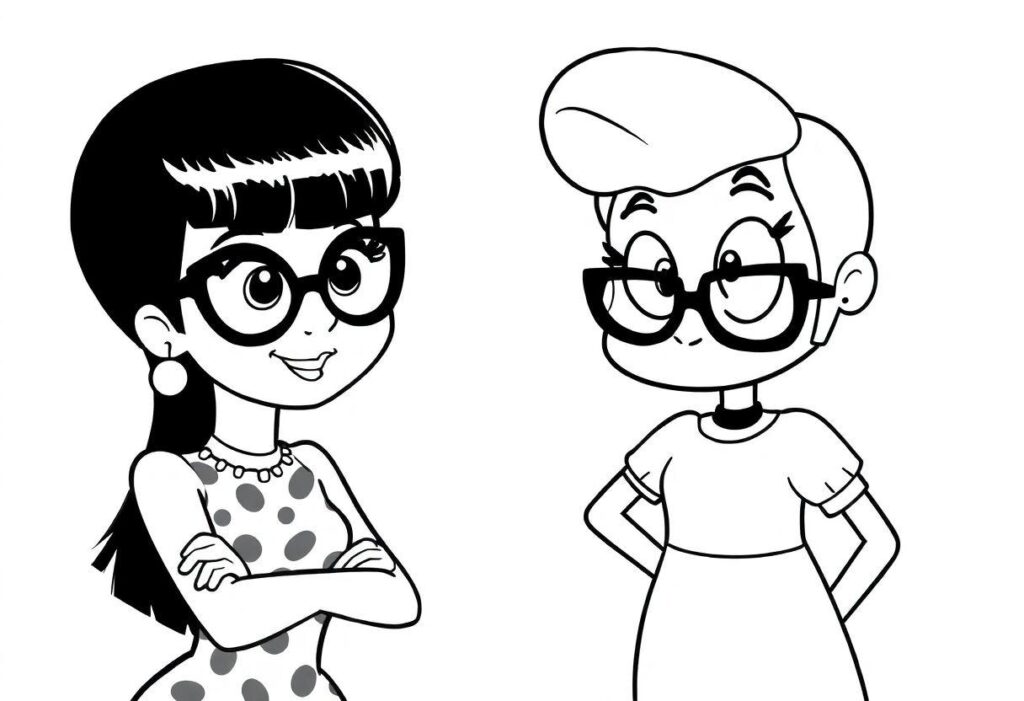 Desenho Bobbie Good Para Imprimir: Personagens Fofos E Acessórios