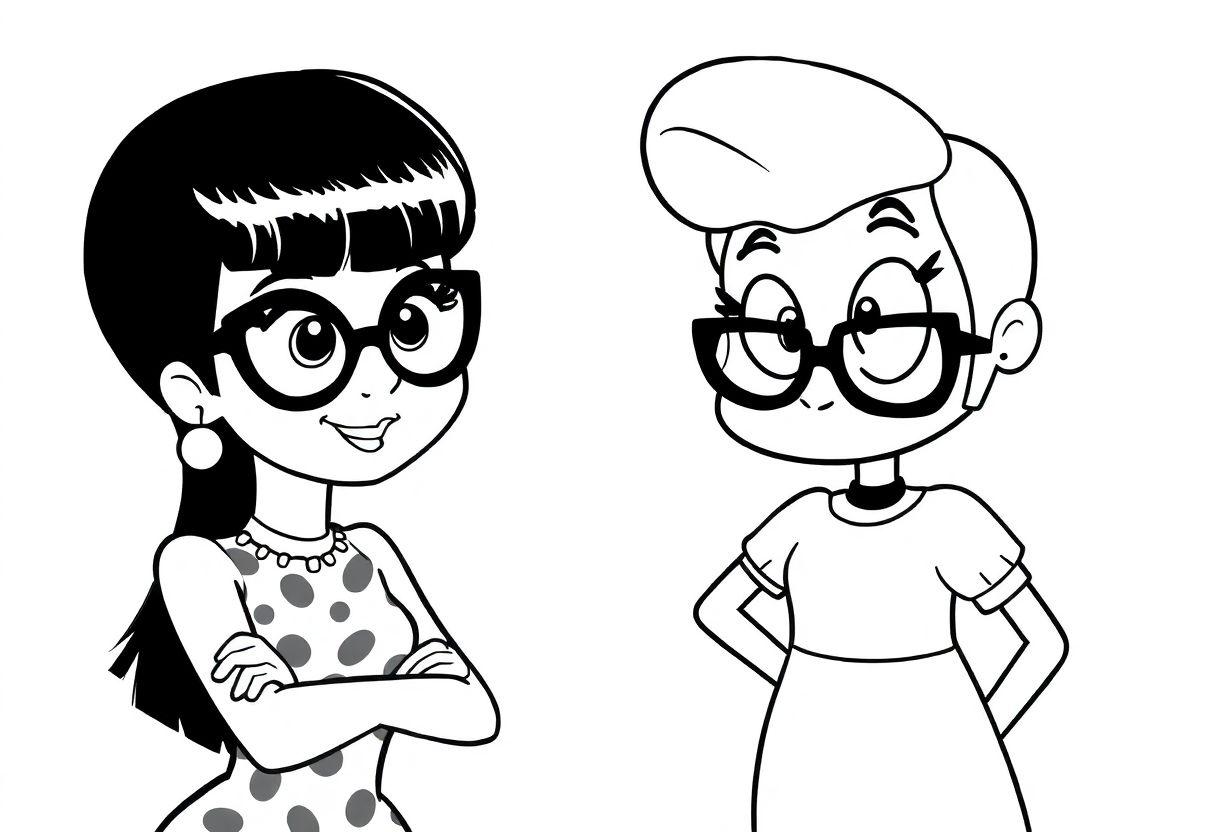 Desenho Bobbie Good Para Imprimir: Personagens Fofos E Acessórios