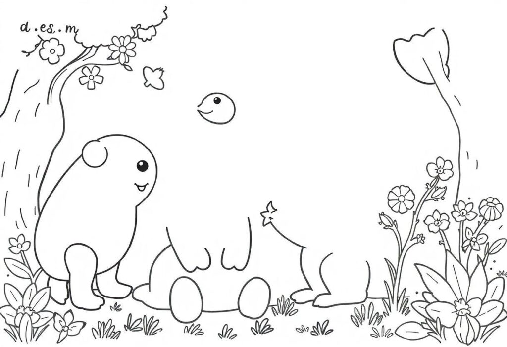 Desenho Da EBI Para Colorir: Educação Bíblica Infantil