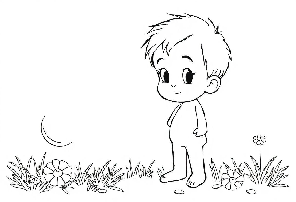 Desenho De Índio Colorido Para Imprimir: Modelo Para Recorte