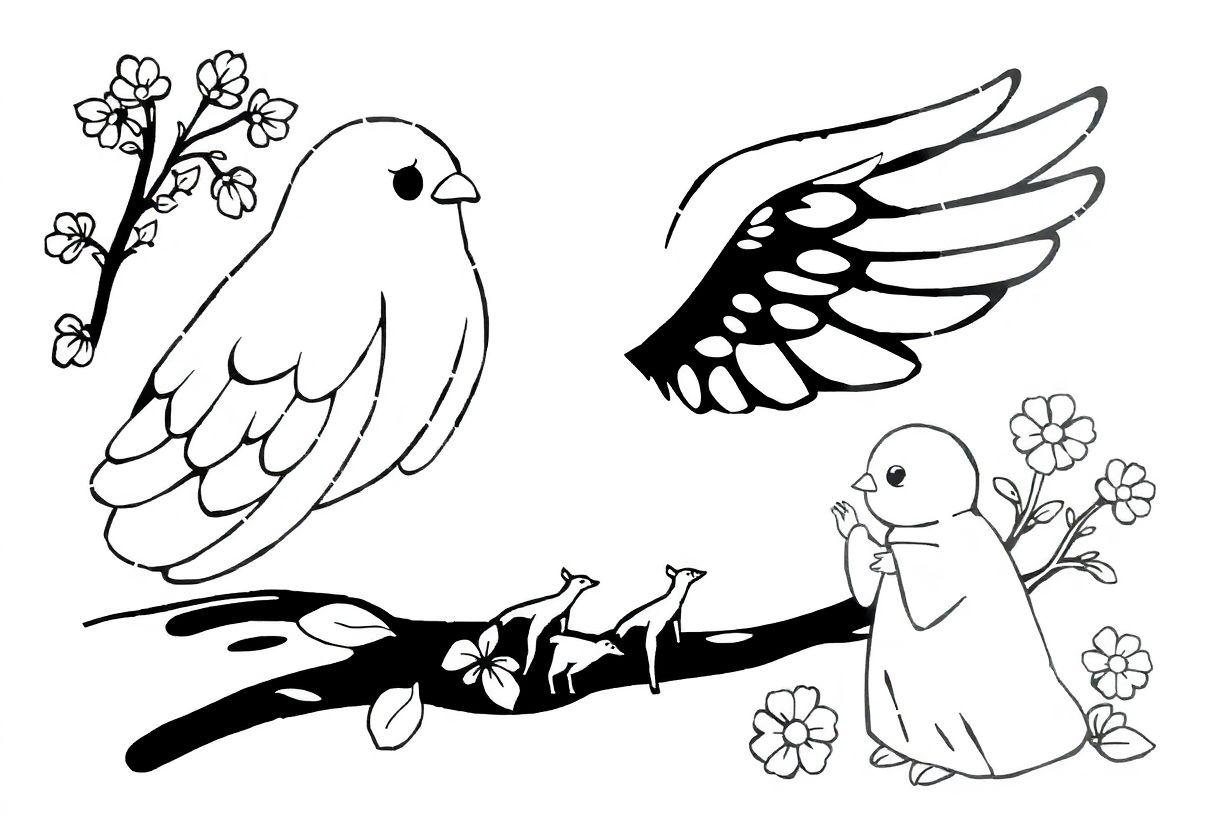 Desenho De Ovelha É Pastor Para Imprimir: Temas Religiosos Infantis