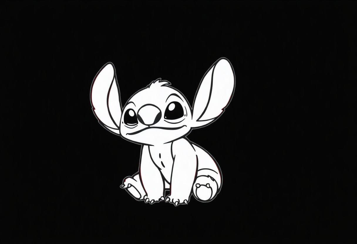 Desenho Do Stitch Da Índia Para Imprimir: Crossover Divertido