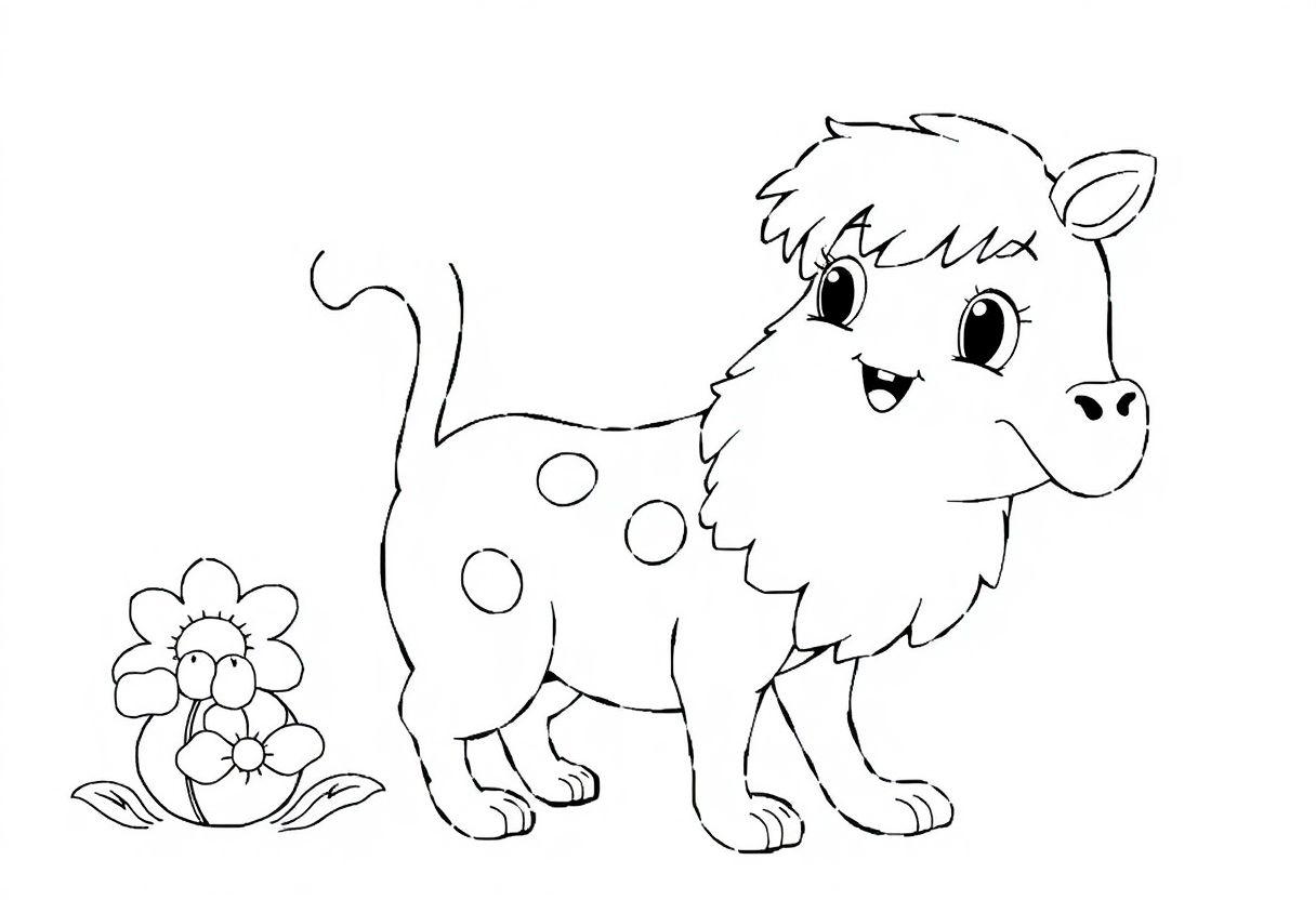 Desenho Infantil Para Colorir E Imprimir: Passatempo Saudável