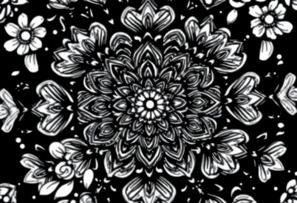 Desenho Para Imprimir Adulto: Mandalas E Artes Relaxantes