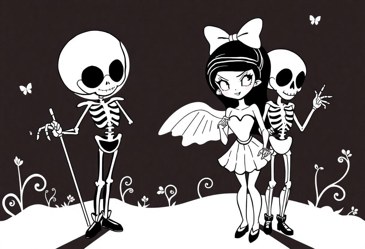 Desenho Para Imprimir De Menina: Bonecas E Personagens Femininas