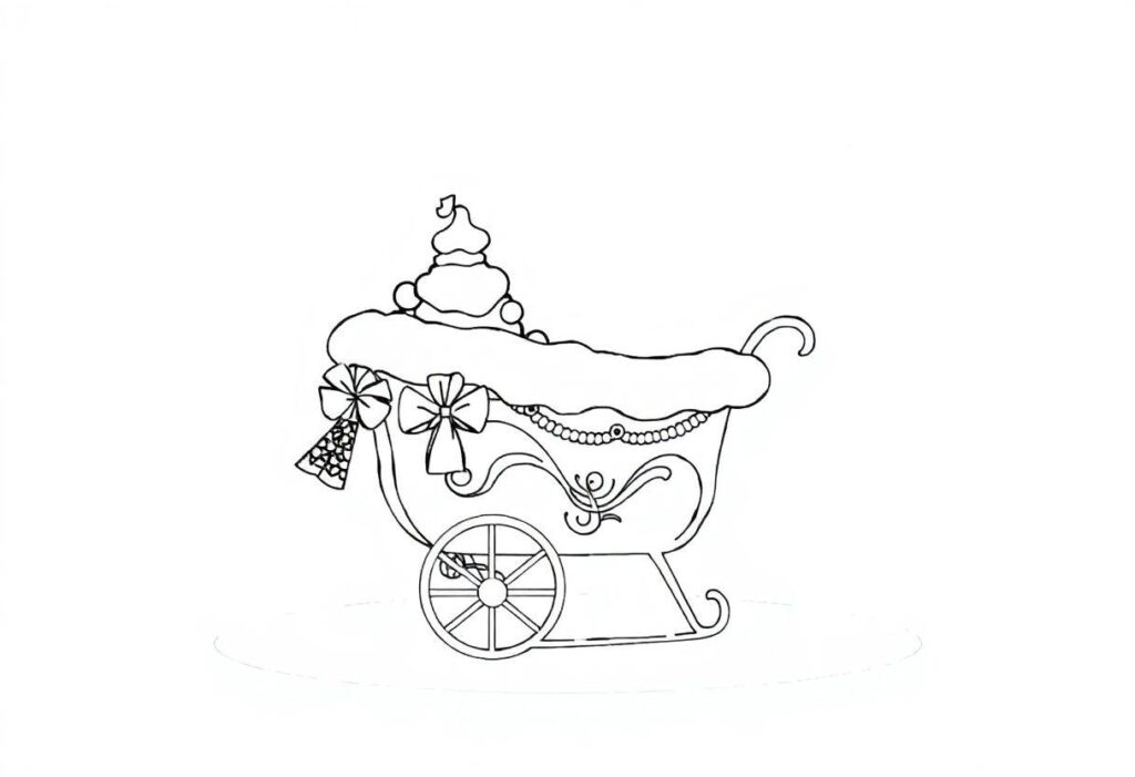 Desenho Para Imprimir De Natal: Crie Cartões E Decorações Festivas