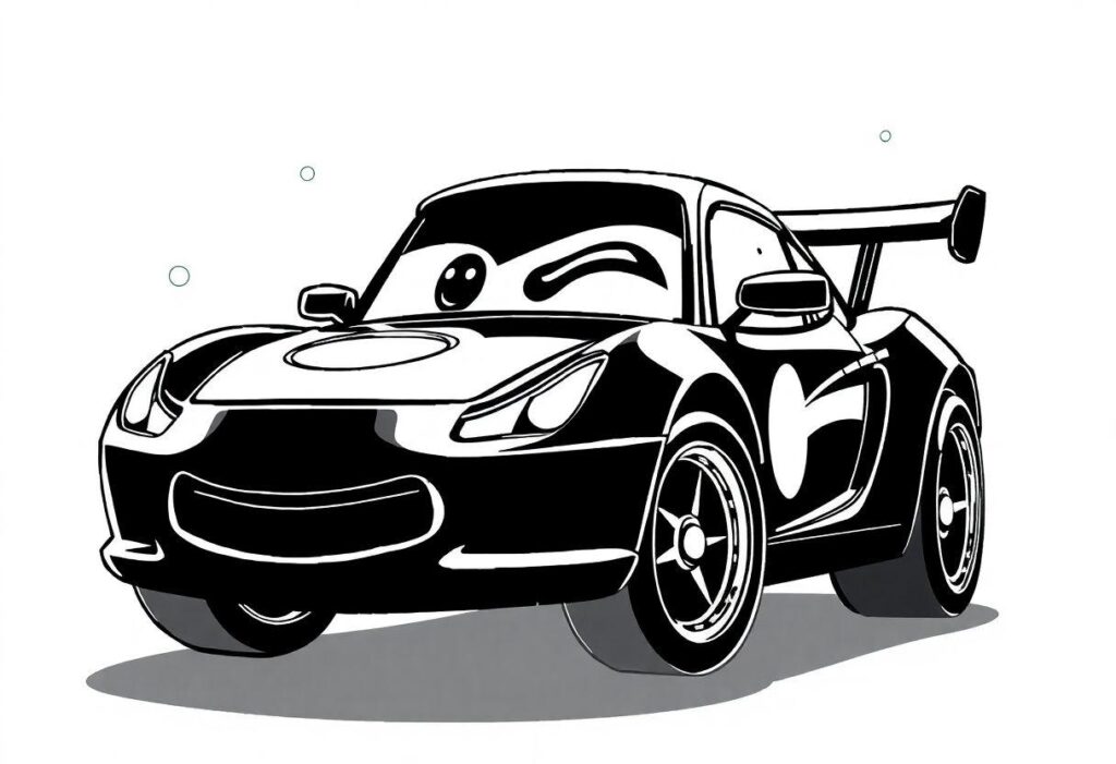 Desenho Para Imprimir Infantil Menino: Carros Robôs E Heróis