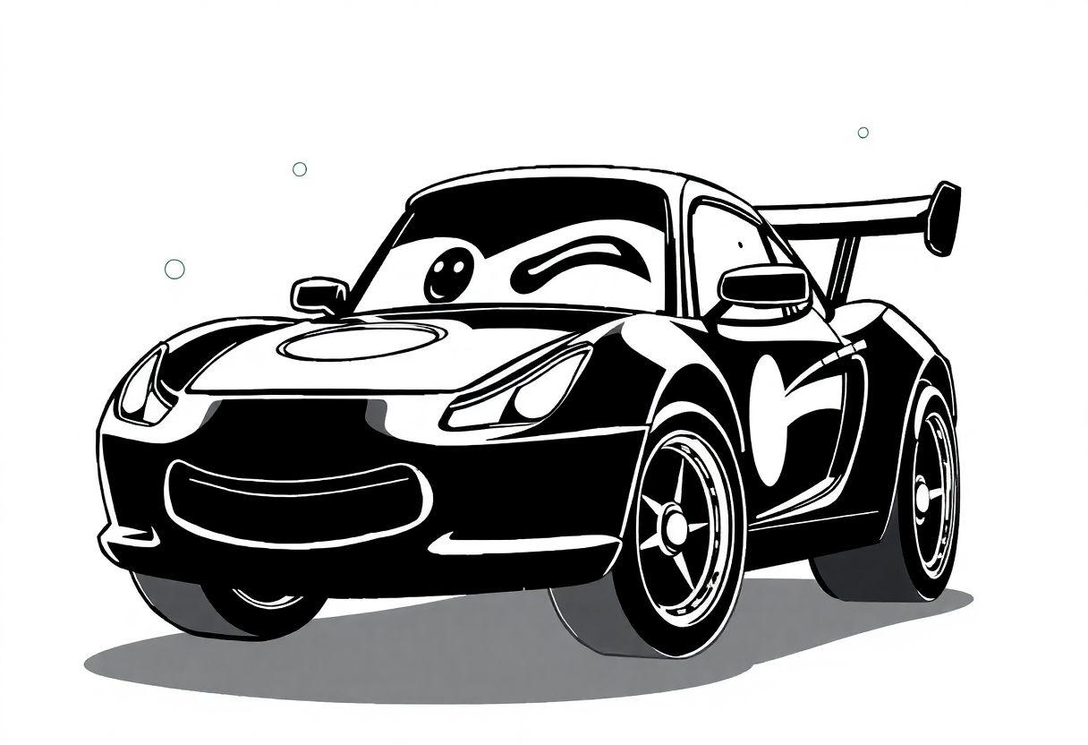 Desenho Para Imprimir Infantil Menino: Carros Robôs E Heróis