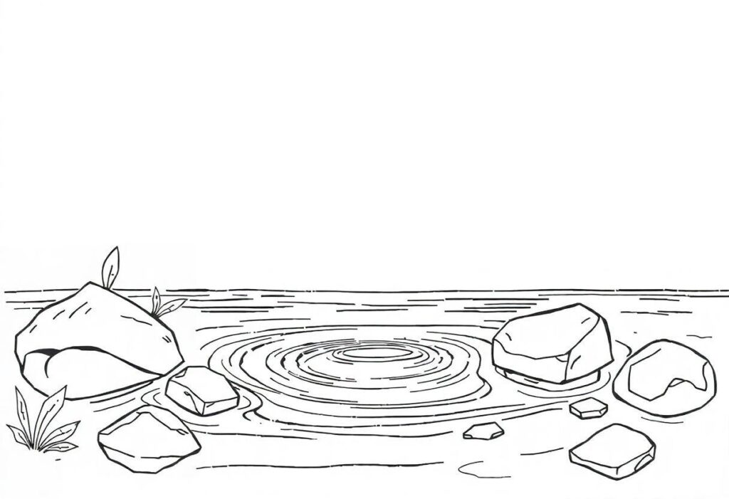 Desenho Para Imprimir Sobre A Água: Preservação E Conscientização