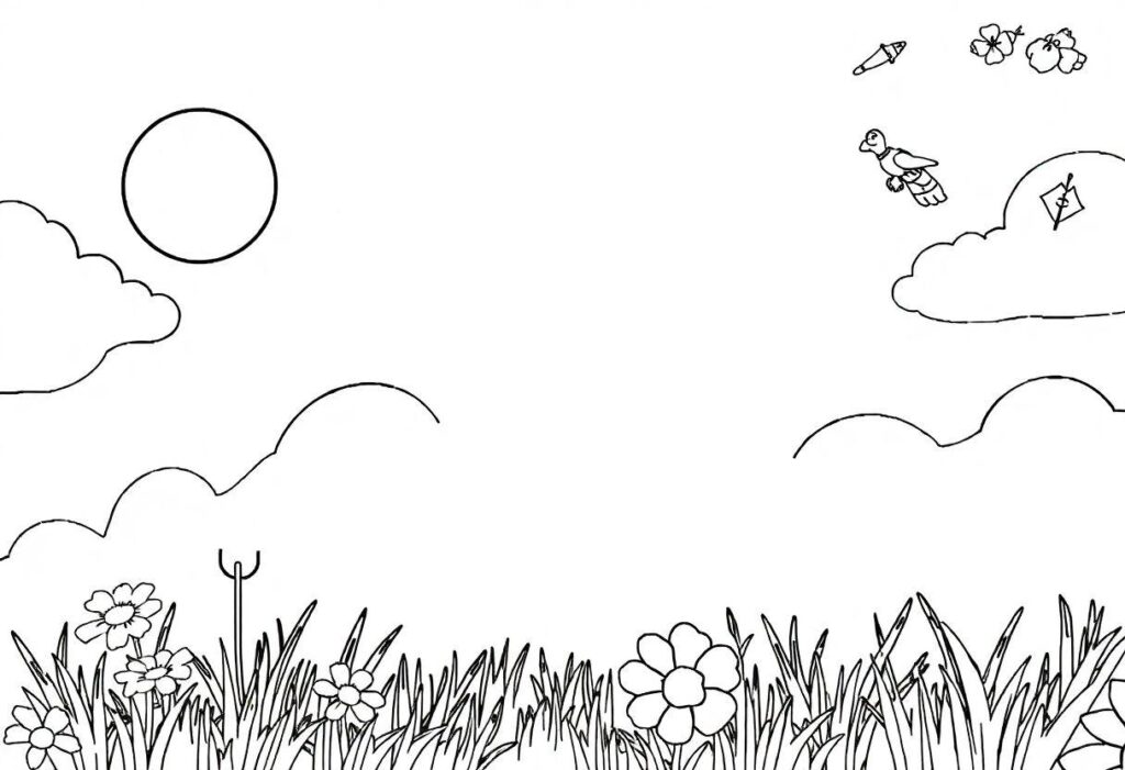 É Desenho Para Pintar: Opções Fáceis Para Iniciantes