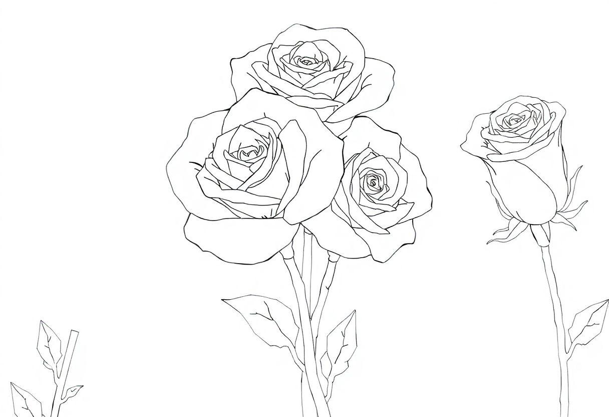 Grupo Dos Rosas Desenho Para Imprimir: Skins E Avatares