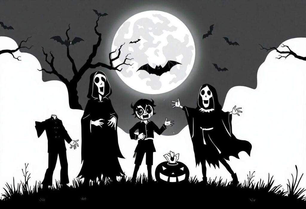 Halloween Desenho Para Imprimir: Dia Das Bruxas Divertido