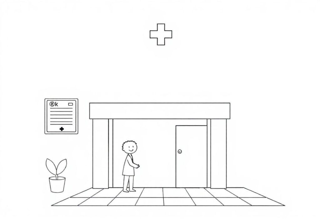 Hospital Desenho Para Imprimir: Médicos E Enfermeiros