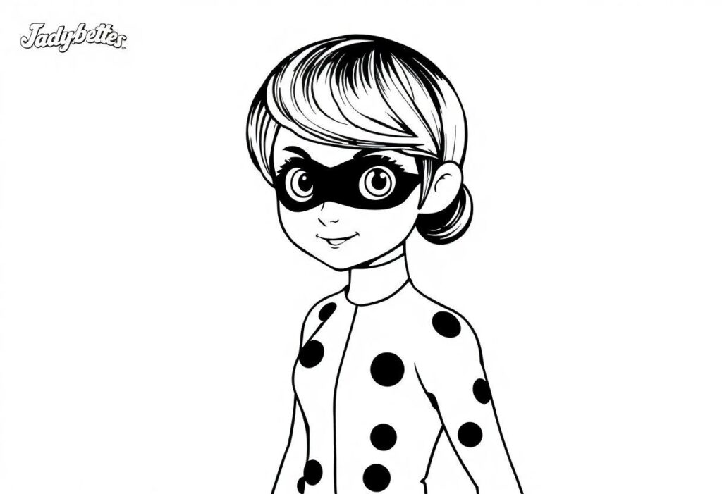 Desenho Para Imprimir Ladybug: As Aventuras De Marinette
