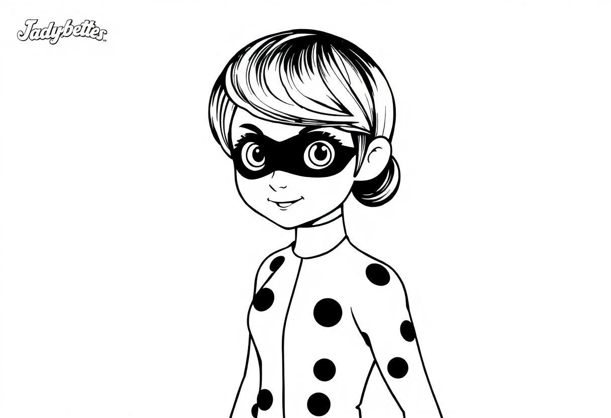 Desenho Para Imprimir Ladybug: As Aventuras De Marinette