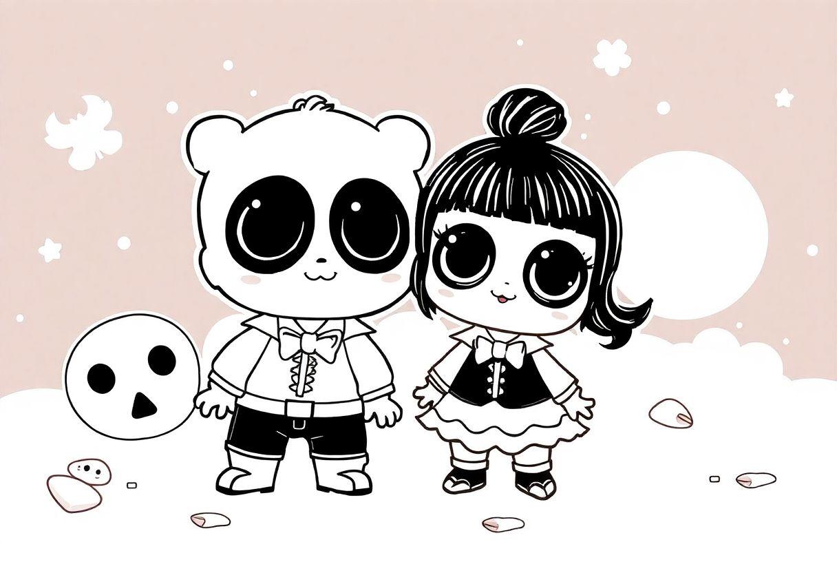 Desenho Para Imprimir Lol: As Bonecas Surpresa Favoritas