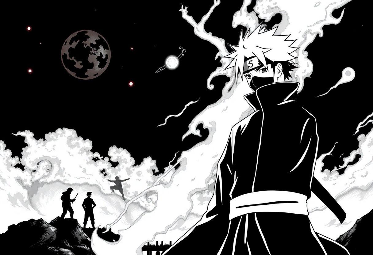 Desenho Para Imprimir Naruto Akatsuki: Os Vilões Da Nuvem Vermelha