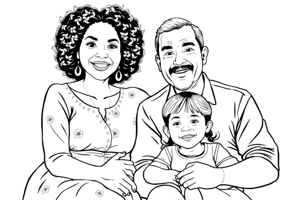 Maria Clara E JP Desenho Para Imprimir: Brincadeiras Em Família