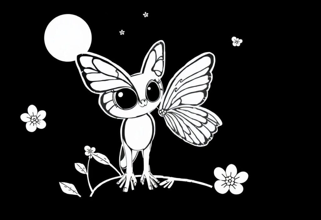 DESENHO DE BORBOLETA AS CORES MAIS BONITAS PARA COLORIR E MONTAR