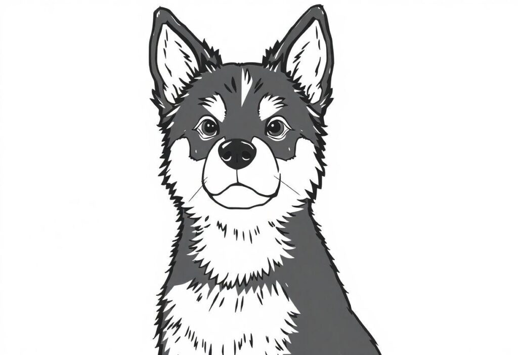 DESENHO DE CACHORRO RAÇAS VARIADAS PARA VOCÊ APRENDER A FAZER