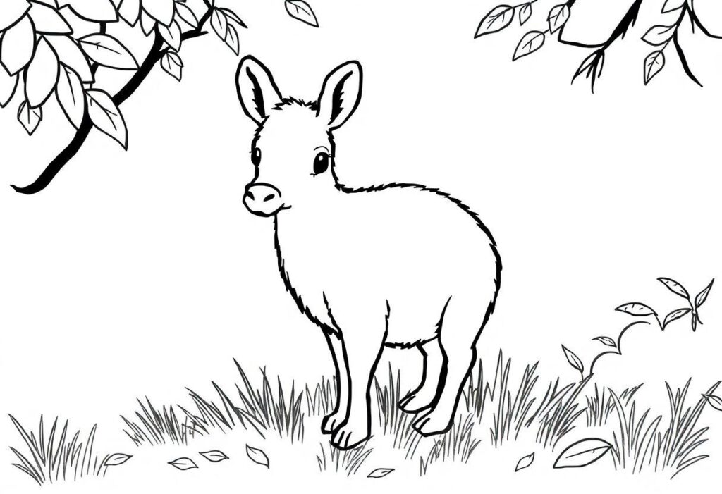 DESENHO DE CAPIVARA O ANIMAL MAIS AMADO DO BRASIL EM DESENHO