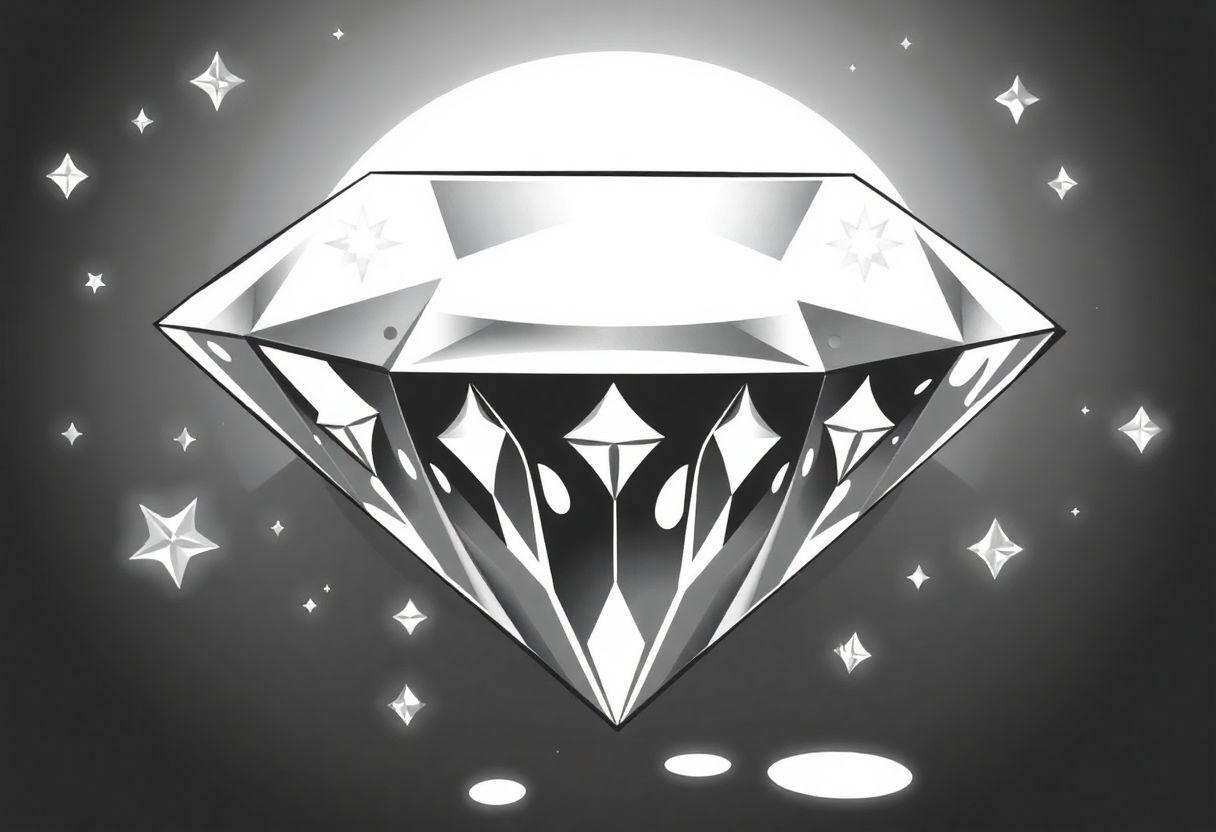 DESENHO DE DIAMANTE COMO DESENHAR JOIAS E BRILHOS COM PERFEIÇÃO