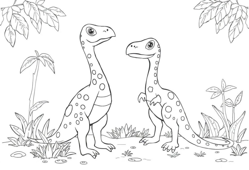 DESENHO DE DINOSSAURO INFANTIL PERSONAGENS FOFOS PARA OS PEQUENOS