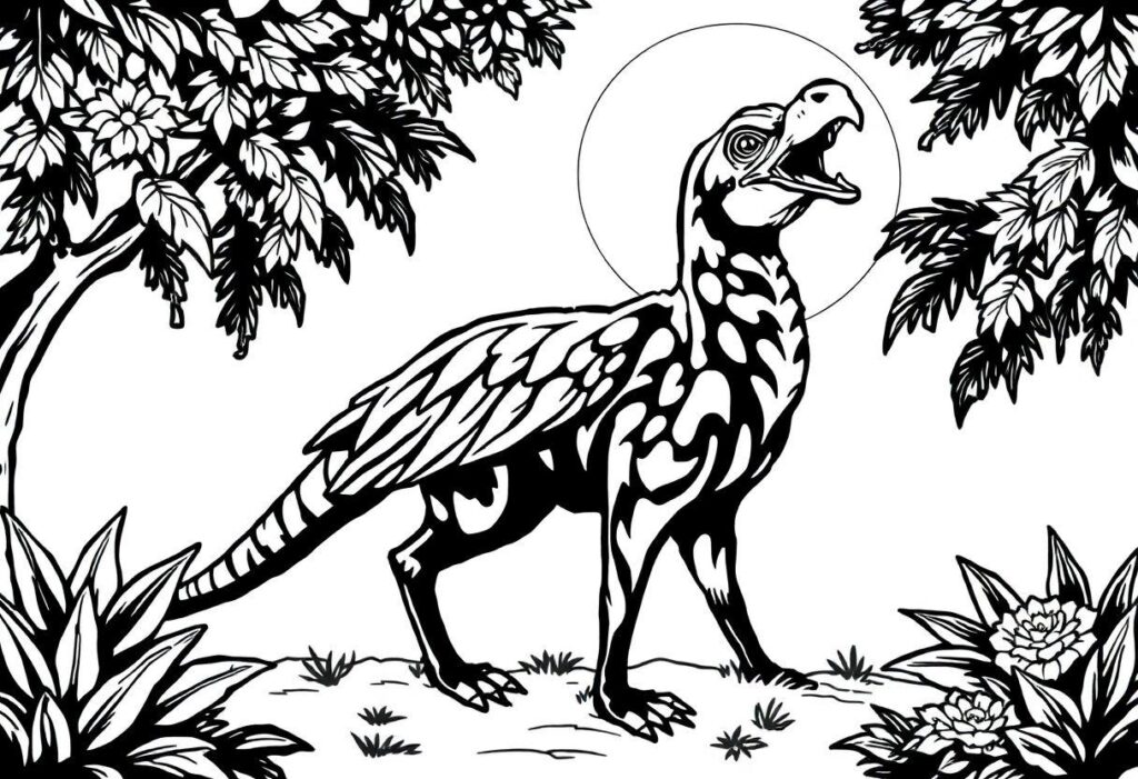 DESENHO DE DINOSSAURO PARA COLORIR DIVERSÃO GARANTIDA PARA PAIS E FILHOS