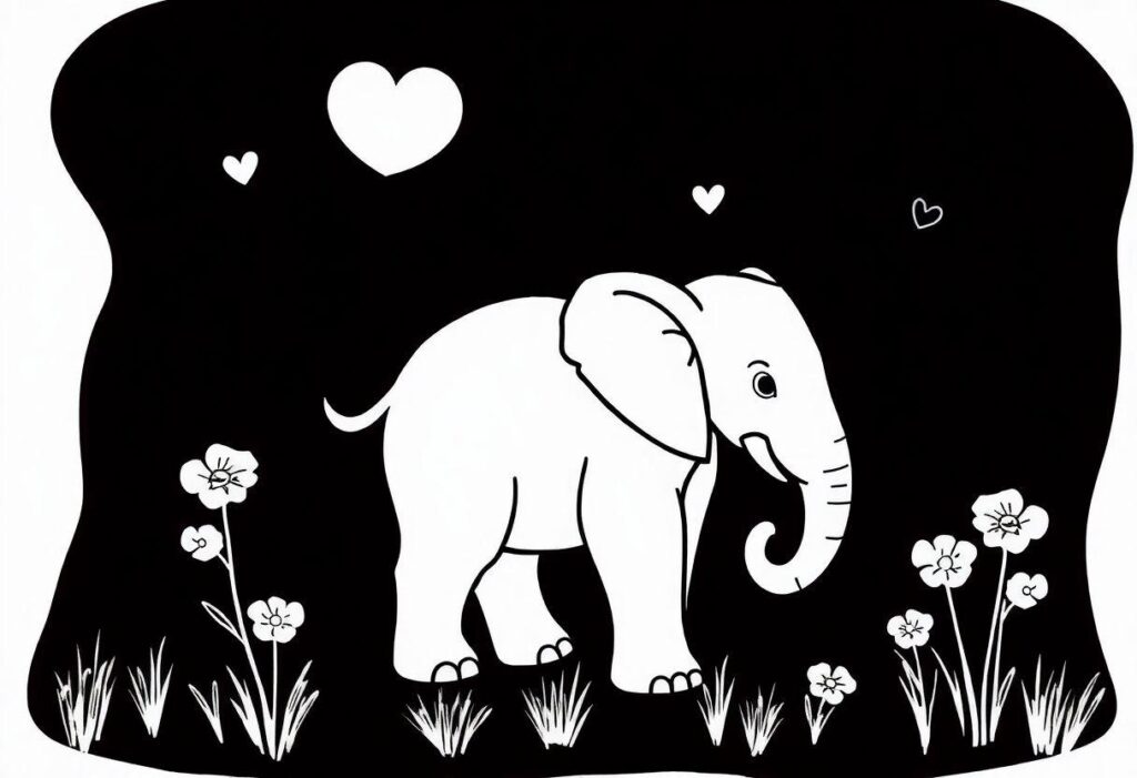 DESENHO DE ELEFANTE FACIL JEITO SIMPLES DE DESENHAR PARA INICIANTES