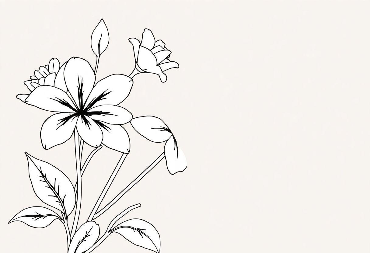 DESENHO DE FLORES PARA COLORIR RELAXAMENTO E TERAPIA ATRAVÉS DA ARTE